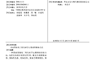 表面图案化二氧化硅空心微球的制备方法