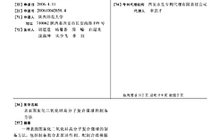 表面图案化二氧化硅高分子复合微球的制备方法