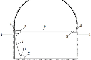 地下隧道两帮收敛变形电子测量装置与方法