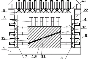 用于巷道矿压研究的二维物理相似模拟试验台及其搭建方法