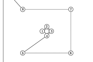 预控顶分段落矿一次成井方法