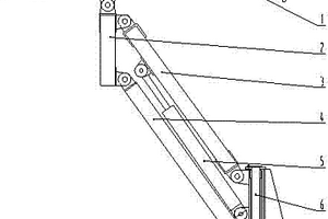 双平行四杆连动钻臂