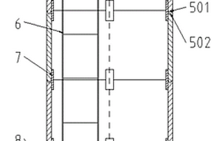 用于急倾斜多层平行薄矿区的人行顺路井