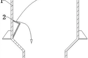 矿用耐磨防堵下料斗