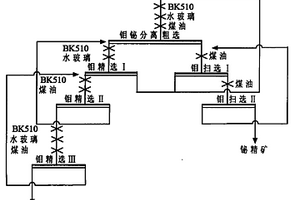 钼铋矿物的分离方法