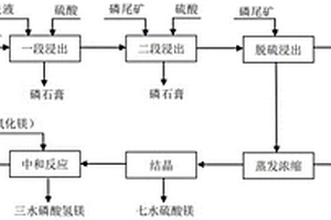 利用磷尾矿生产磷酸氢镁的方法