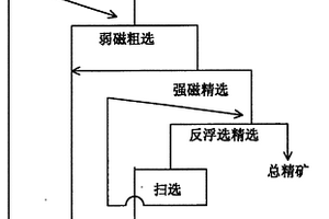 菱铁矿、褐铁矿及菱褐铁矿共生矿等弱磁性铁矿的选矿方法