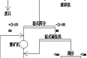 强磁性矿石选矿的预选工艺