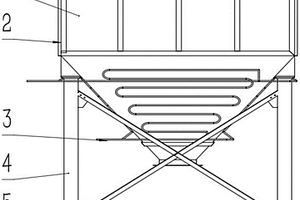 新型选矿料仓的蒸汽加热系统装置