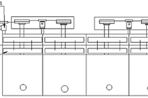 刮板式四槽浮选机及其选矿方法