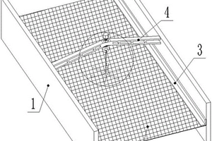 选矿高频振动筛网加固装置