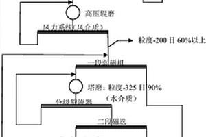 磁铁矿双介质、塔磨‑磁振选矿机选别工艺