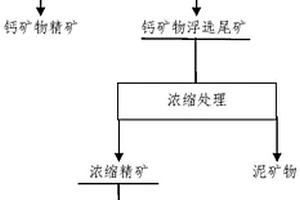 钨锡浮选精矿中锡的富集方法