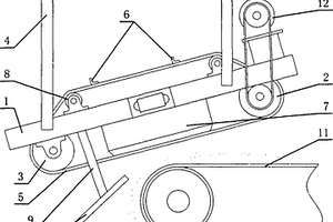 悬挂式自卸除铁器
