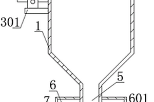 煤矿用刮板机上料用接料破碎装置