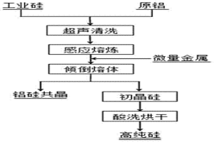 增强合金化分凝提纯多晶硅的方法