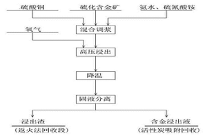 处理硫化含金矿的新工艺