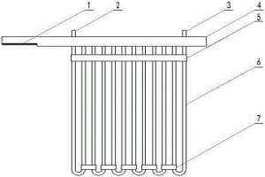电积金属用U型圆柱管式水冷阳极板