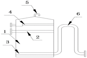硫酸镍生产中除去硫酸镍反萃液中有机物的装置