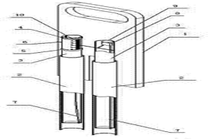 电解槽阴阳极区液位的监测装置