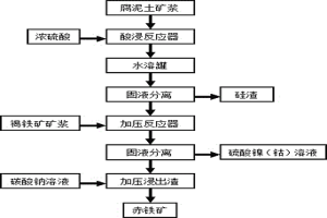 从红土镍矿中回收镍、钴和铁的方法