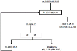 加压脱除硫酸锌溶液镁离子的方法及其装置