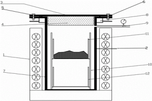 火法处理熔盐电解阴极沉积物的装置