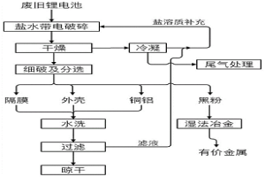 废旧锂离子电池的破碎方法及系统