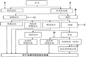 用于金属回收的助浸剂