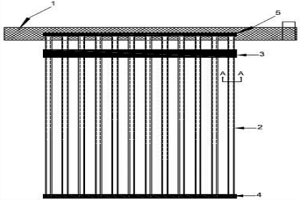 高导电长寿命电解锰用栅栏型阳极板及其制备方法