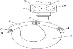 冶金厂房用吊钩安全装置