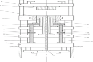 粉末冶金C型模架的改进结构