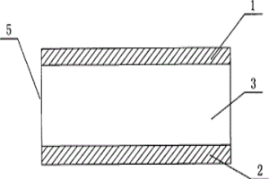 铂钽铂三层复合网及其制备方法