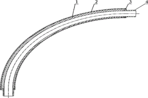 双金属耐磨弯管及其生产方法