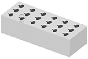 采用自铆接预制孔构型轧制铆接制备层状异质金属复合板的方法