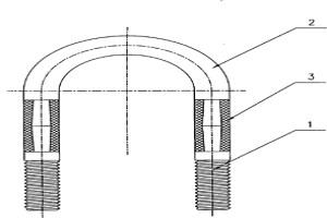 玻璃钢U型螺栓及其制法