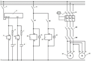 双回路输出串联控制冶金天车抱闸制动器的装置