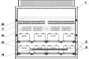 具有对壳击穿检测保护的电容器柜