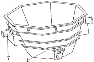 多棱角凸多边形结构冶金渣罐及其制造方法
