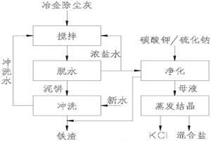 冶金除尘灰水洗脱氯系统