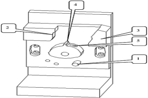 粉末冶金压缩机缸体横孔的加工方法