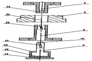 粉末冶金内螺旋棘轮的制造方法及模具