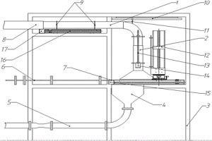 用于冶金废气的收尘装置及烟气除尘实验平台