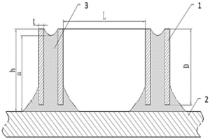 评价蜂窝密封结构钎焊冶金质量的方法