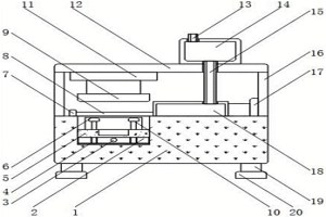 具有自动出料功能的金属粉末冶金轴承用模具装置