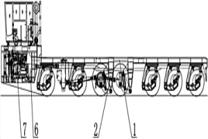 电驱动冶金框架运输车
