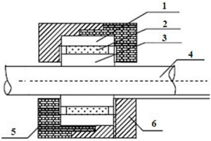 双阴极绝缘隔离装置及使用双阴极绝缘隔离装置的等离子表面冶金炉