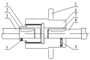 用于型钢万能轧机压下机构的离合器