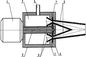同频干涉激波吹灰除焦装置