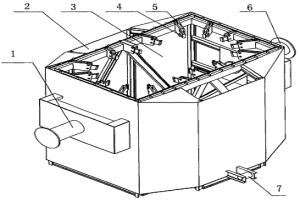 真空室插入管刮渣器